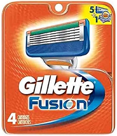Gillette Fusion Blades 4 Cartridges