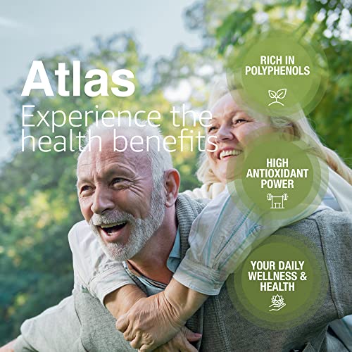 Atlas Organic Extra Virgin Olive Oil, Moroccan, High Polyphenol, 170 fl oz | Cold Pressed EVOO With High Smoke Point, Trusted By Award-Winning Chefs, One Family Farm, Polyphenol-Rich & Smooth Finish