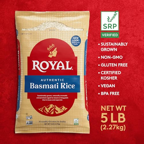 Royal Authentic Long Grain White Basmati Rice - (2 Pack) 2 lb