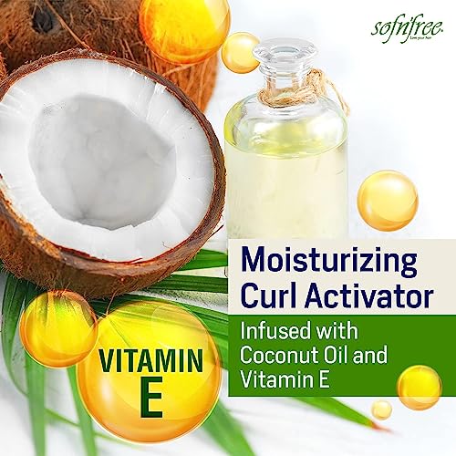 Sofn'free Moisturizer & Curl Activator Lotion - 25.35 fl oz | Defines waves, coils, and multicultural curls. Provides moisture, shine, and frizz control with a soft, flexible finish.
