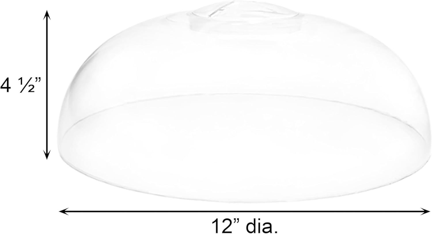 ASPECTS 281 Tube Top Clear Protective Weather Dome Made from UV Stabilized Polycarbonate, 12 inch Diameter | UV-stabilized polycarbonate construction