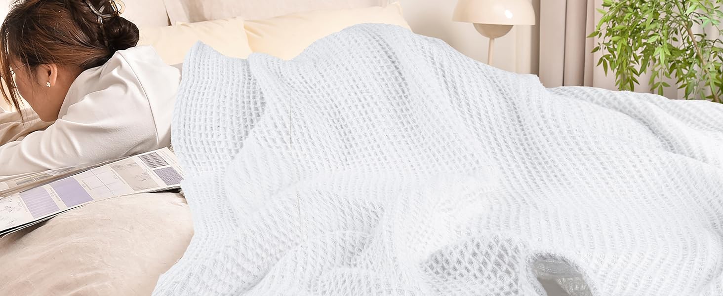 Waffle blanket