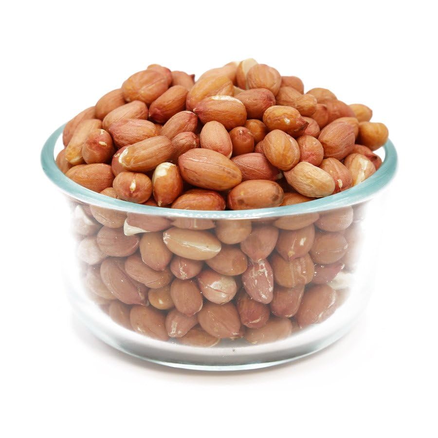 C.J. Dannemiller RAW Spanish Peanuts, Bulk 10 LB Box, Jumbo Size, Shelled Peanuts Great For Trail Mix and Cooking