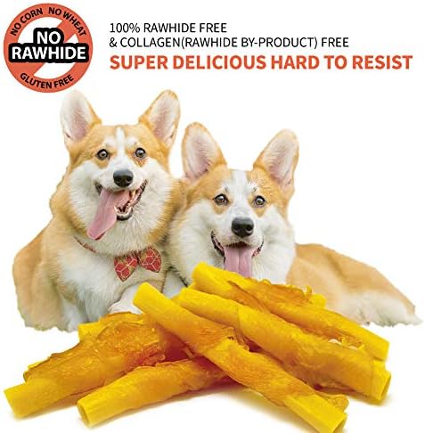 LuvChew Chicken Wrapped Dog Bone Treat Sticks with Glucosamine & Turmeric, Easy to Digest, Non-Rawhide Soft Chicken Cheese Dog Chew Treats 15pcs/Pack