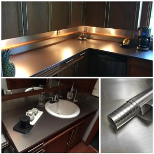 peel and stick stainless steel dishwasher door panel refridgerator skins wrap appliance covers