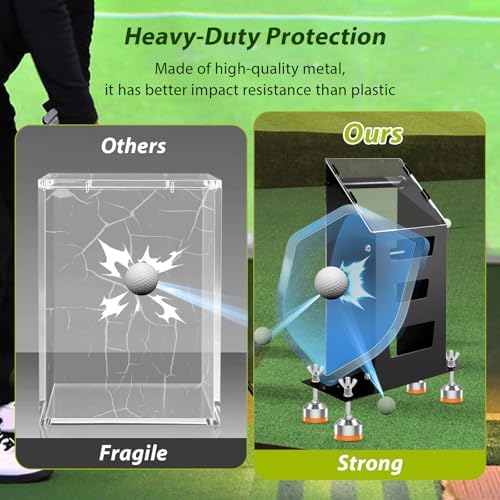 Case for Bushnell Launch Pro / for Foresight Golf Launch Monitor Simulator | Portable Metal Protective Case, Visual Golf Launch Monitor Shield