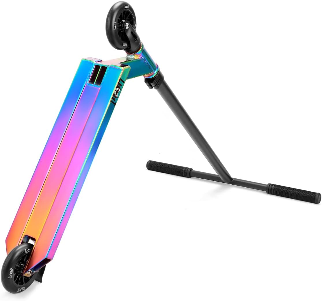 LMT69 Professional Scooter-Trick Scooter-Intermediate Beginner Stunt Scooter Suitable - Children, Teenagers Adults 8 Years Old Above