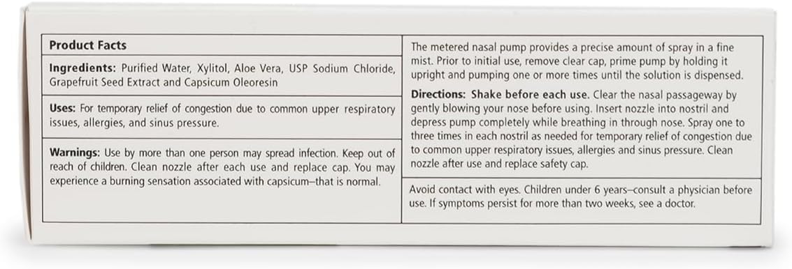 Xlear Max Natural Nasal Spray with Xylitol, 1.5 fl oz (Pack of 4) | Strong Formula with Capsicum and Aloe Vera for Servere Sinus Pressure Relief, Nasal Decongestant, Headache, Dry Nose