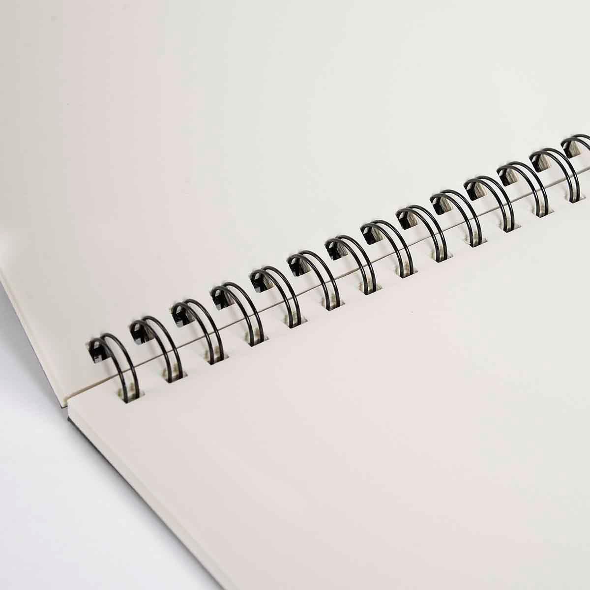 conda 8.5"x11" Sketch Book, 80 Sheets (68 lb/100gsm), Spiral Bound Artist Sketch Pad, Durable Acid Free Drawing Paper for Drawing Painting