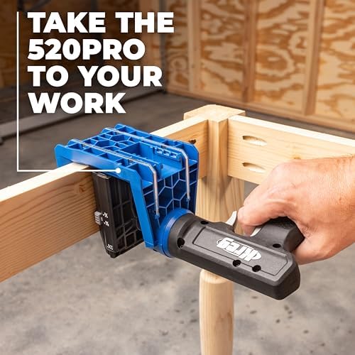 Kreg Pocket-Hole Jig - KPHJ520PRO2 - New Model - Premium Carpentry & Woodworking Tool - For Materials 1/2-1 1/2 Inches Thick - Includes 60