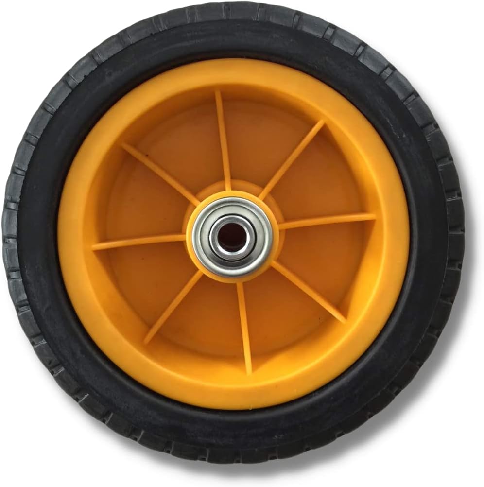 Mclane 8" Plastic Rear Wheel w/bearing&tire Assy Rep. Part# 7058-8