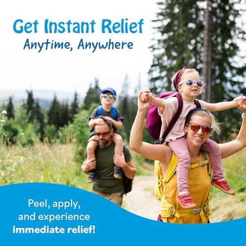 Moskinto The Original Mosquito Itch Relief Patches for Kids & Adults, Bug Bite Patches Soothe Swelling & Itching, Anti Itch Bug Bite Relief