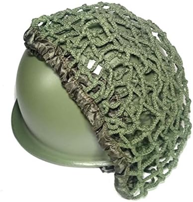 Field Green Helmet Net Cover Heavy Duty Green Tactical Helmet Webbing Cover WWII WW2 US Soldier M1