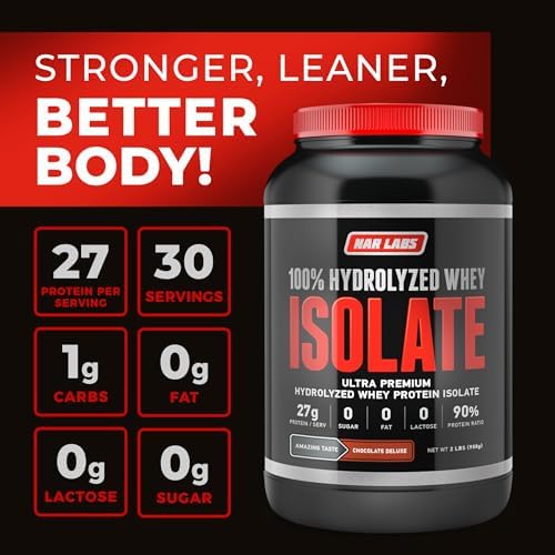 Hydrolyzed Whey Protein Isolate 5 lbs (Vanilla Deluxe)