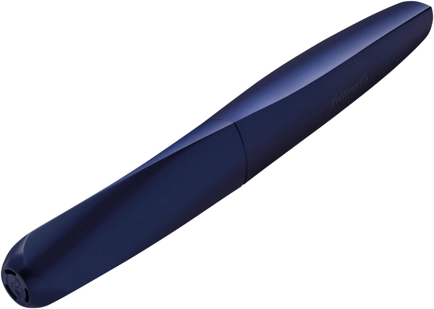 Pelikan Twist Fountain Pen with 1 Ink Cartridge, Medium Nib, Silver, Boxed (947101)
