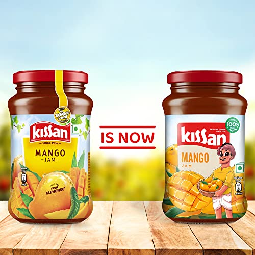 Kissan Mango Jam, 490g Jar