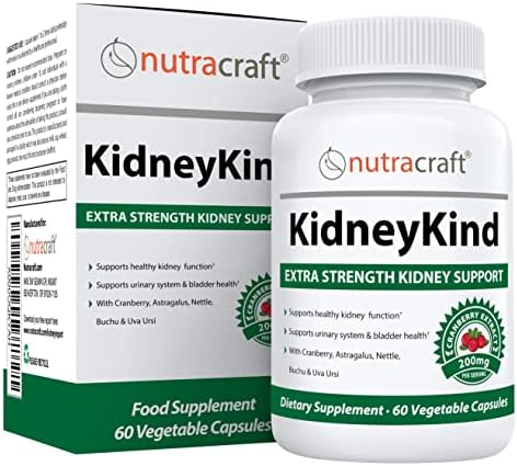 KidneyKind #1 Kidney Support and Detox Supplement | Kidney Cleanse for Bladder & Urinary Health | Buchu, Juniper, Uva Ursi, Cranberry