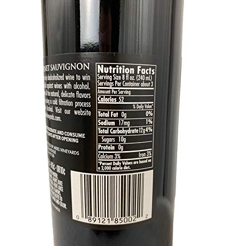 Ariel Cabernet & Chardonnay Non-Alcoholic Red & White Wine Experience Bundle with Phone Grip, Seasonal Wine Pairings & Recipes, 2 Pack