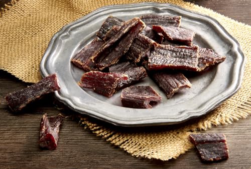 Wild Bill's Hickory Smoked Beef Jerky Strips, 30 Ct, 15 Oz | Keto, Low-Carb And High-Protein, Made In The USA, USDA Inspected, Marinated In Soy Sauce, Garlic, Black Pepper, Chewy Texture