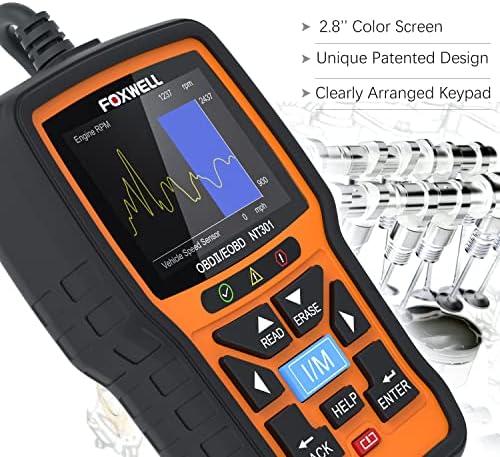 Foxwell NT301 Mechanic Obd2 Scanner with Storage Case