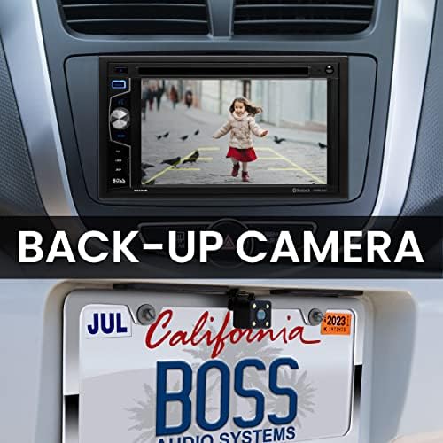BOSS Audio Systems Elite BV755BLC Car Stereo System - 6.2 Inch Double Din Touchscreen, Bluetooth Audio & Calling Head Unit, Radio Receiver, CD Player