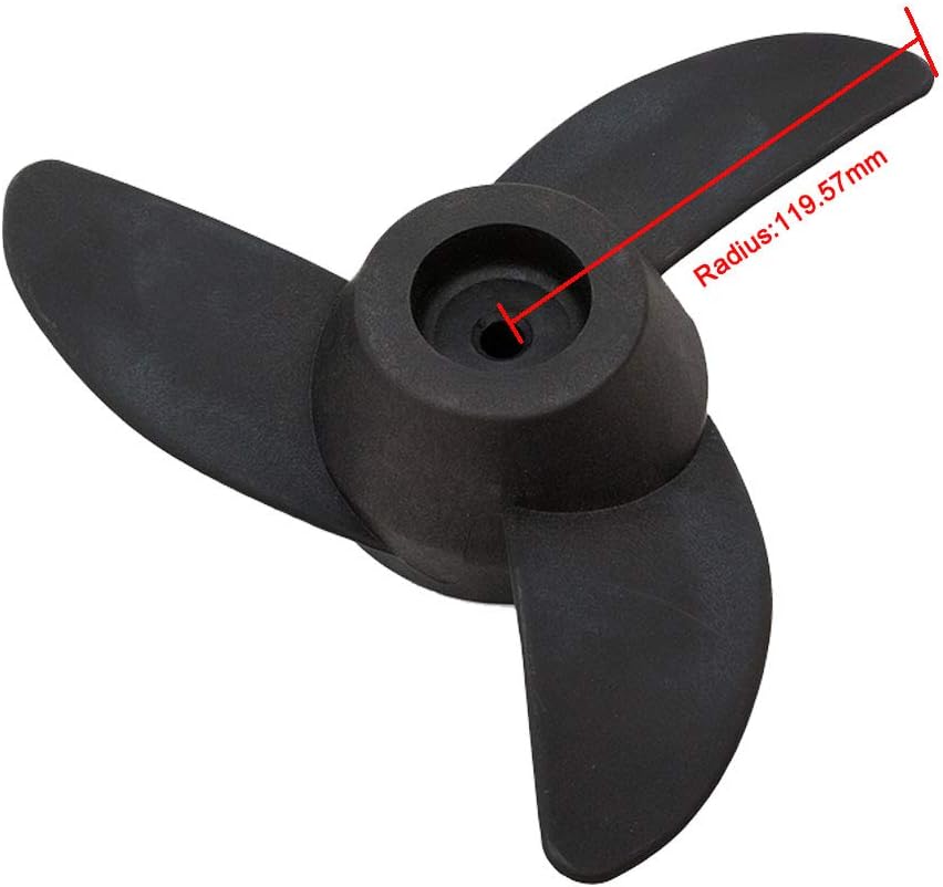Propellers Electric Outboard Motor Prop for 55lb, 62lb, 86lb Electric Trolling Motors Mount Accessories/Boat 3-Blades Propellers