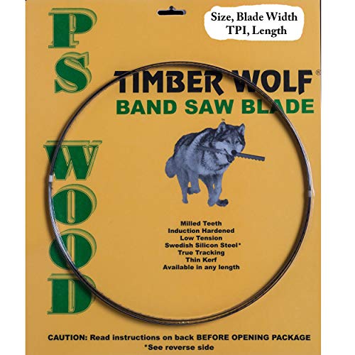 Timber Wolf - Band Saw Blade - 116" X 1/4" X 6 Tpi X .025"