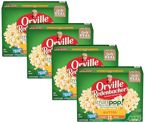 Orville Redenbacher’s Popcorn SmartPop! Value Size, Butter, 2.69 oz., 12-ct