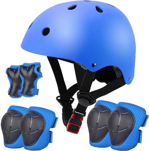 Color Gradient Adjustable Kids Bike Helmet Toddler Helmets for 3-5-8-14 Years Kids Girls Boys Youth Bicycle Helmet for Scooter Balance Bike Roller