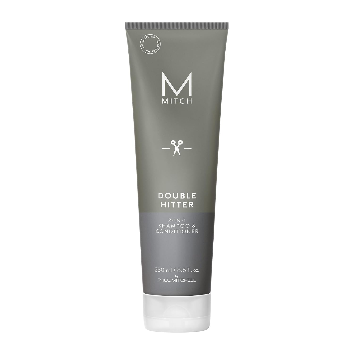 MITCH by Paul Mitchell Double Hitter 2-in-1 Shampoo & Conditioner for Men, For All Hair Types