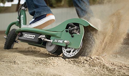 Razor RX200 Electric Off-Road Scooter for Kids Ages 13+ - Lightweight, Steel Frame, 24V Rechargeable Battery, Up to 12 MPH, Up to 8 Mile Range