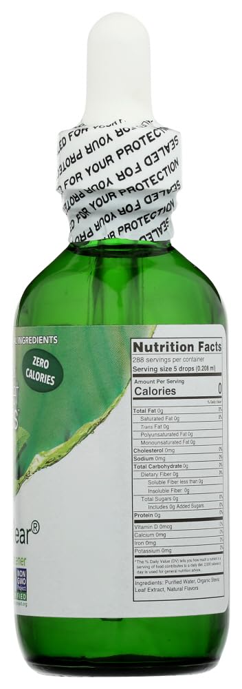 Wisdom Natural SweetLeaf Stevia Clear Liquid -- 2 fl oz (1 Bottle)
