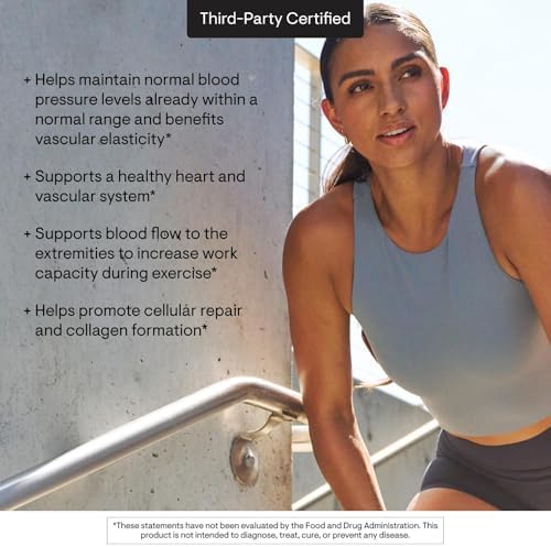 THORNE L-Arginine, Sustained Release Formula, 120 Capsules | Supports Heart Health, Nitric Oxide Production, Exercise Capacity & Optimal Blood Flow*