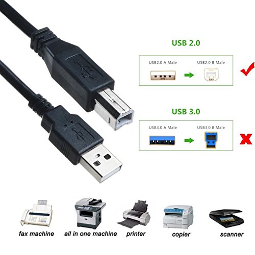 6ft USB Cable PC Laptop Cord for Pioneer TSP-16 Toraiz SP-16 Professional Studio Grade Sampler