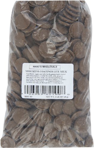 Merckens Chocolate Coatings, Lite, 2 Pound