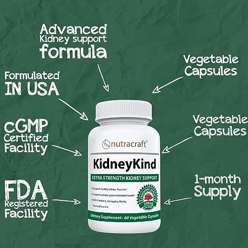 KidneyKind #1 Kidney Support and Detox Supplement | Kidney Cleanse for Bladder & Urinary Health | Buchu, Juniper, Uva Ursi, Cranberry