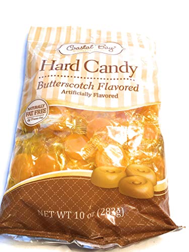 Coastal Bay Butterscotch Flavored Hard Candy (2) 10 Oz Bag by Coastal Bay