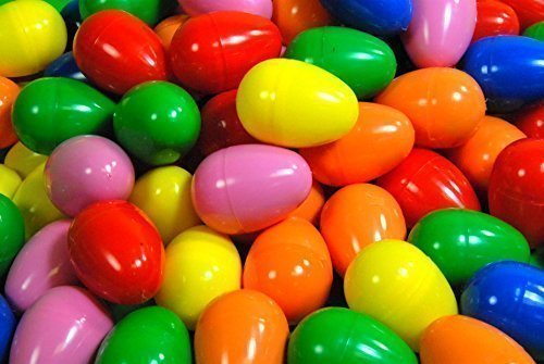 Plastic Easter Eggs with 2 Candy (250 Count)