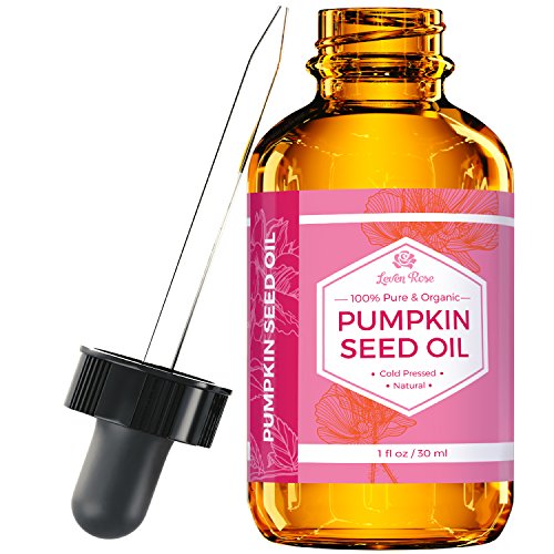 Leven Rose Pumpkin Seed Oil for Hair Growth 2 oz, 100% Pure Pumpkin Seeds Oil for Skin and Nails - Natural Pumpkin Seed Extract for Moisturizing Scalp, Dry and Rough Skin