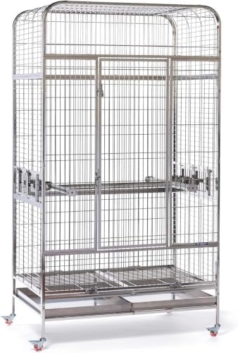 Prevue Pet Products Imperial Extra Large Stainless Steel Bird Cage