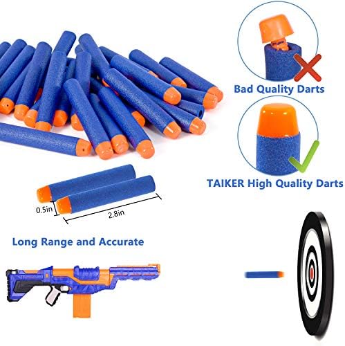 Taiker Compatible with Nerf Vest Kit, 2 Pack Tactical Vest | for Nerf Gun, N-Strike Elite Jacket for Boys, Girls