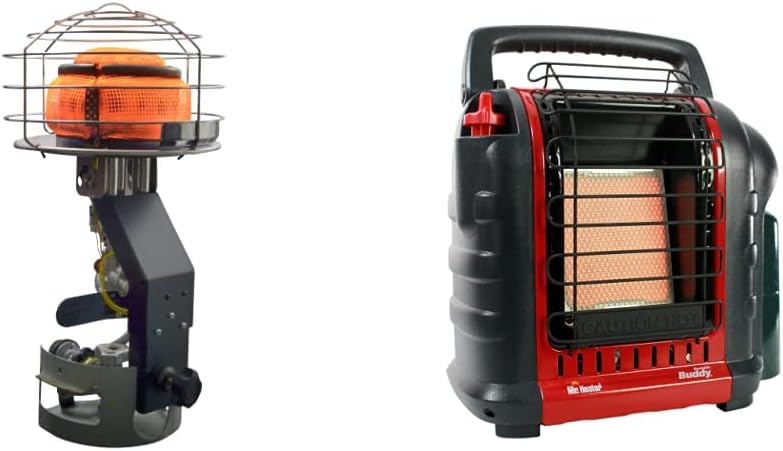 Mr. Heater Original 540-Degree 45, 000 BTU Tank Top Radiant Propane Heater | 30, 000, Constructed with an adjustable 360 degree burner
