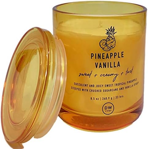Pineapple Vanilla Scented Candle