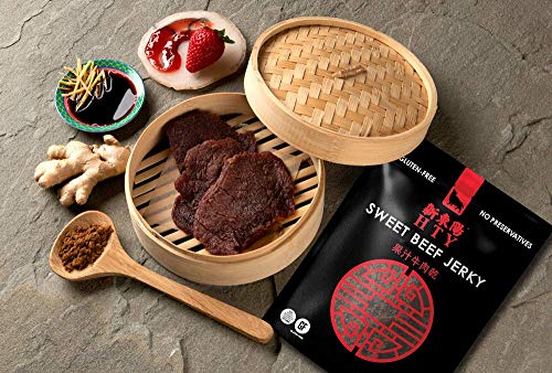 HTY Sweet Beef Jerky, 14 ounces