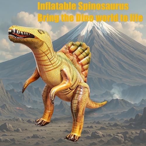 Jet Creations Inflatable Spinosaurus, 53" Long, Realistic Dinosaur