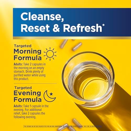 Renew Life 3 Day Cleanse | Total Body Reset | With Milk Thistle & Turmeric for Liver Health | Advanced Herbal Formula | Dairy, Soy
