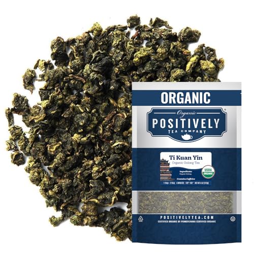 Organic Positively Tea Company, Yerba Mate Tea, (Unsmoked) Loose Leaf, 16 Ounce