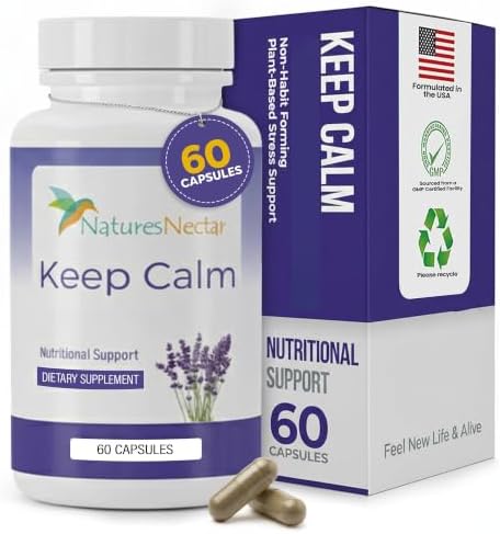 Nature's Nectar Supplements – Keep Calm Capsules with Ashwagandha
