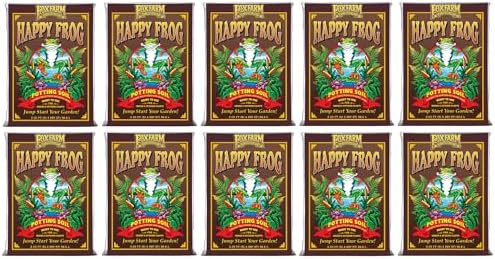 FoxFarm Happy Frog Potting Soil, 2cu ft (Pack of 2) - for Indoor/Outdoor Container Plants - Contains Mycorrhizae and Humic Acids