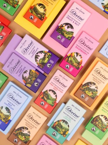 DIVINE CHOCOLATE Dark Chocolate 85%, 90 GR